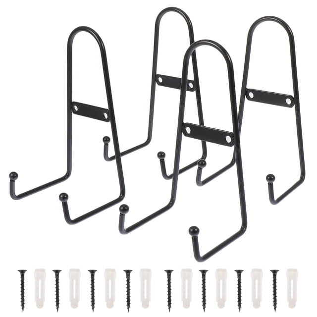 Miangastore platter stands for display Metal Organizing Items for Relatives in Dining Room 4Set