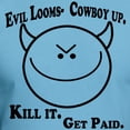 thumbnail image 3 of CafePress - Evil Looms Men's Classic T Shirt - Fitted T-Shirt, Vintage Fit Soft Cotton Tee, 3 of 4