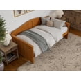 thumbnail image 3 of Pemberly Row Mid-Century Solid Wood Twin Daybed in Light Toffee, 3 of 11