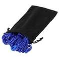 thumbnail image 4 of 3mm 13ft Tent Cord Tensioner Set Reflective Rope with Adjuster Camping Canopy Tent Guyline, 4 of 7