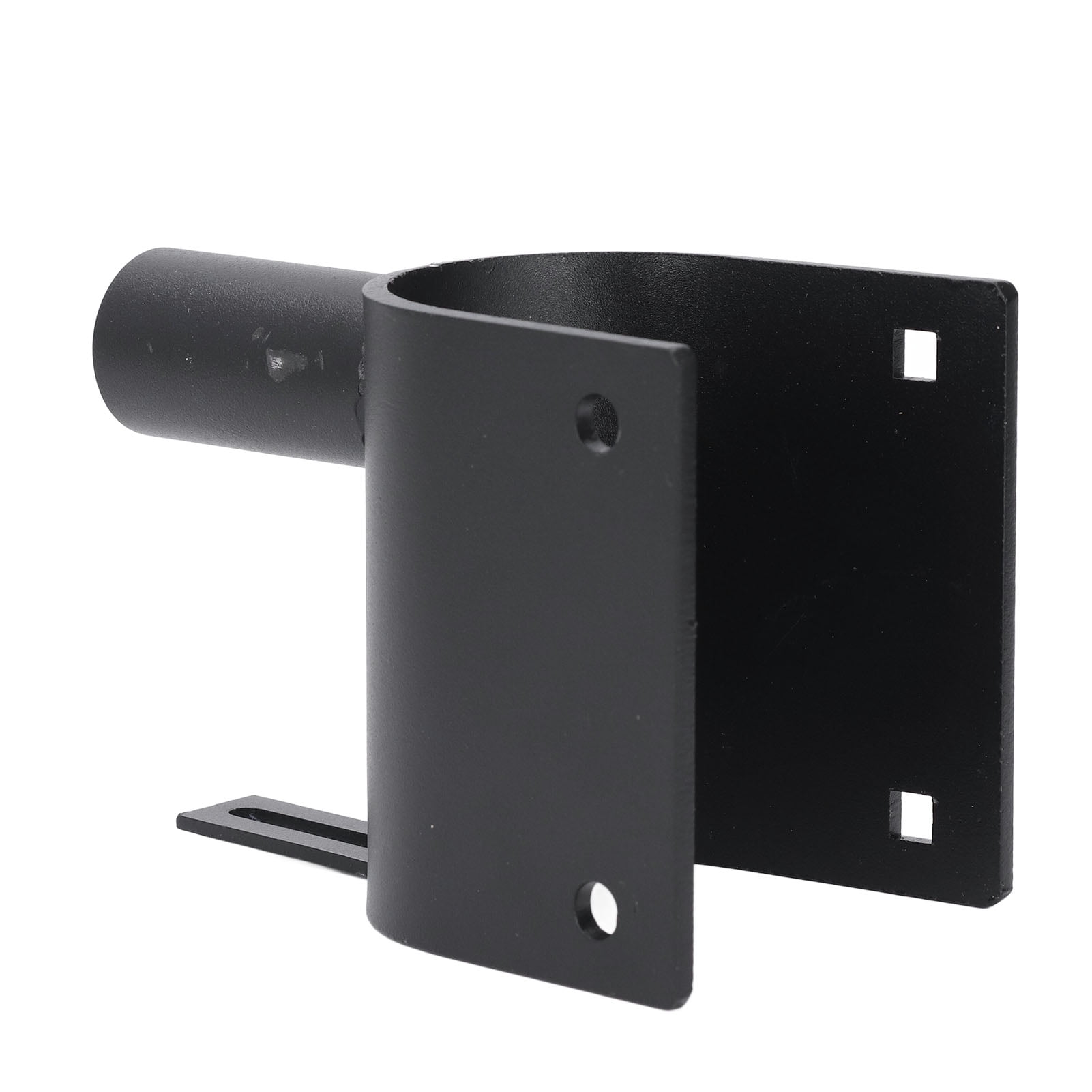 NFTIGB 2 Way Gate Latch Lockable Anti Sag Sturdy Construction Black Farm Gate Latch for 1 5/8in to 2in Round Tube Gate (15.00 cm / 5.91 inches)