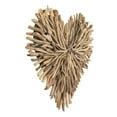 thumbnail image 2 of Creative Co-Op Driftwood Heart Shaped Wall Sculpture, 2 of 7