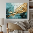 thumbnail image 2 of Designart "Ethereal Textures II" Abstract Collages Metal Wall Art, 2 of 5