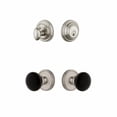 thumbnail image 5 of Grandeur Georgetown Rosette Single Cylinder Knob Combo Pack with Coventry Knob and matching Deadbolt, 5 of 6