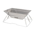 thumbnail image 1 of Parrilla plegable para acampar, parrilla para barbacoa, parrilla para fogatas, parrilla para picnic, mochileros, fiestas, cocina al aire libre, patio, 1 of 9