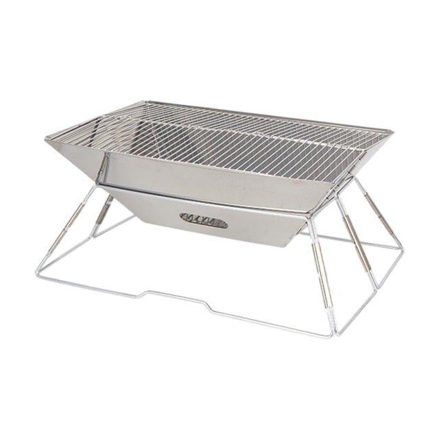 Parrilla plegable para acampar, parrilla para barbacoa, parrilla para fogatas, parrilla para picnic, mochileros, fiestas, cocina al aire libre, patio