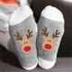 thumbnail image 4 of Calcetines Navideños de Algodón para Invierno, Transpirables, con Diseño de Bloques de Color para Hombre y Mujer., 4 of 7