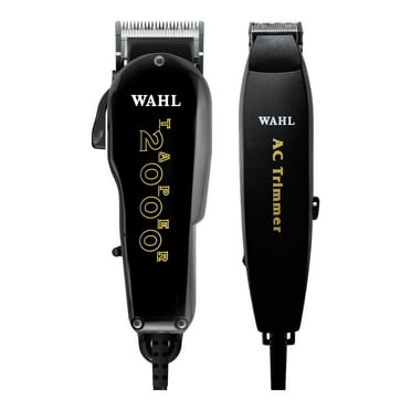 Wahl Professional Essentials Combo, Taper 2000 Clipper and AC Trimmer, Adjustable, Lightweight
