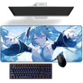 thumbnail image 1 of pad Hatsune Miku Anime Mouse Pads Deskmat Keyboard Mat Large Mouse Pads, 1 of 3