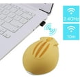 thumbnail image 4 of Cute Animal Wireless Mouse Cartoon Hamster Shape Mini Travel Mouse 1200DPI Novelty Portable Optical Unique Small Cordless Mice with USB Receiver for Computer Laptop PC for Kids, 4 of 6