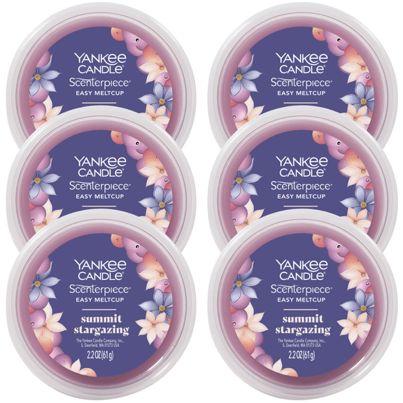 Yankee Candle Summit Stargazing Scenterpiece Easy MeltCup (Pack of 6)