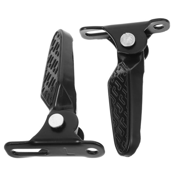 1 Pair of Bike Rear Pedals Folding Mountain Bike Pedal Replacements Electric Car Foot Peg Replacement Footrest Peg Accessory