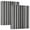 Black & White Vertical Stripes, variant on D-shaped Binder with 3 Ring - PVC Waterproof 1.5 in Binder with Clear Pocket, Truck Pattern 1 ，1 pack