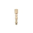 thumbnail image 2 of BingLTD - 29" Unfinished Hardwood Farm Table Leg - Set of 4 (TL730-UNF), 2 of 2