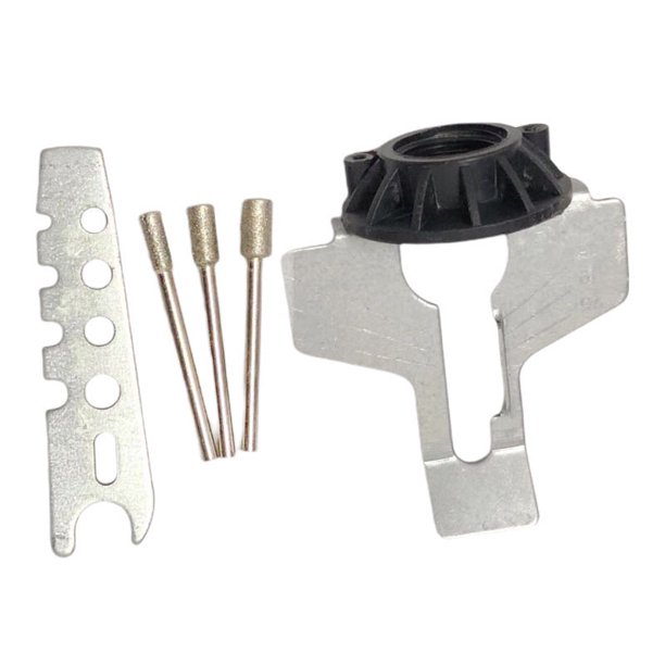 Accesorio para afilar motosierra, afilador de motosierra, accesorios para herramientas de pulido