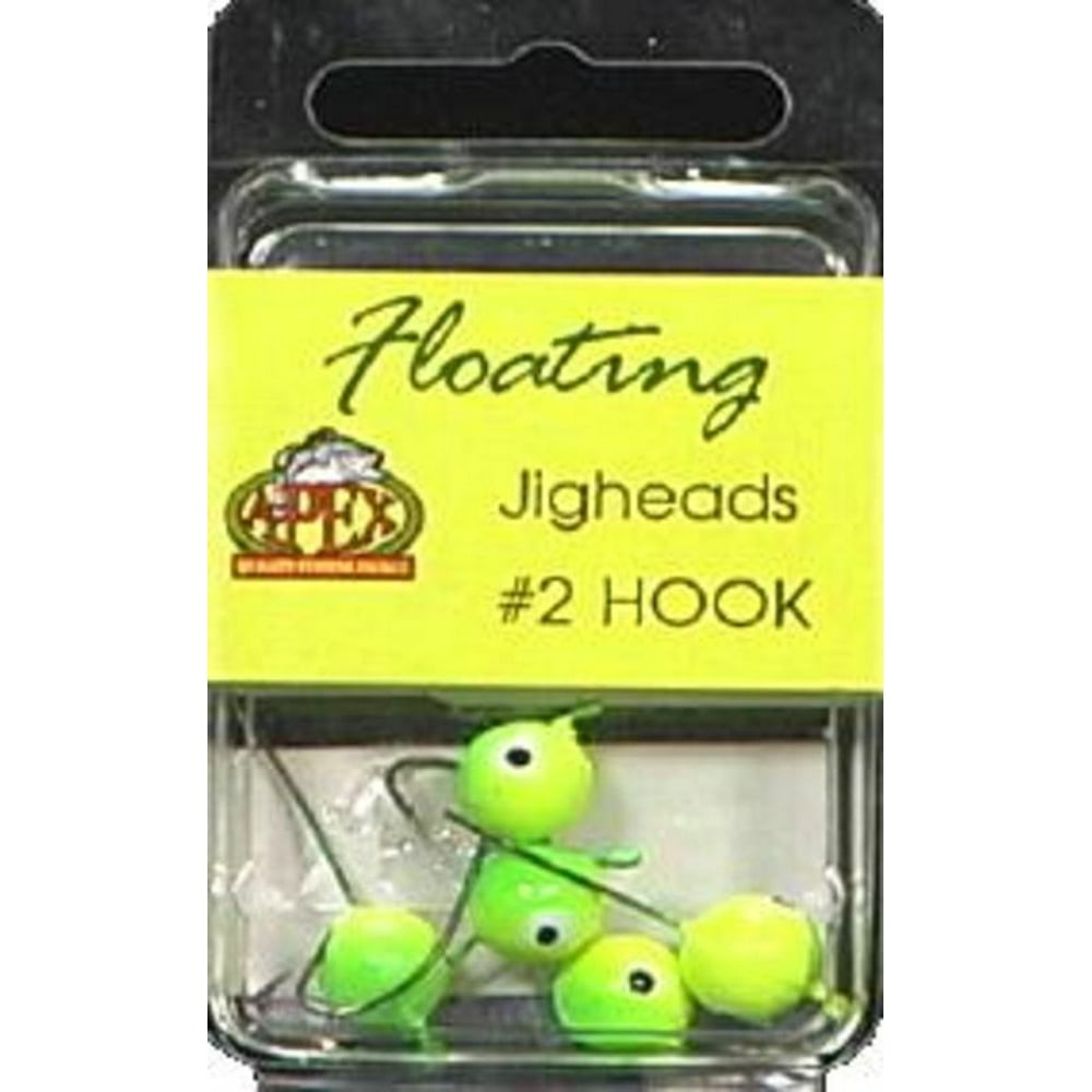 Apex Floating Jig Heads Size 2