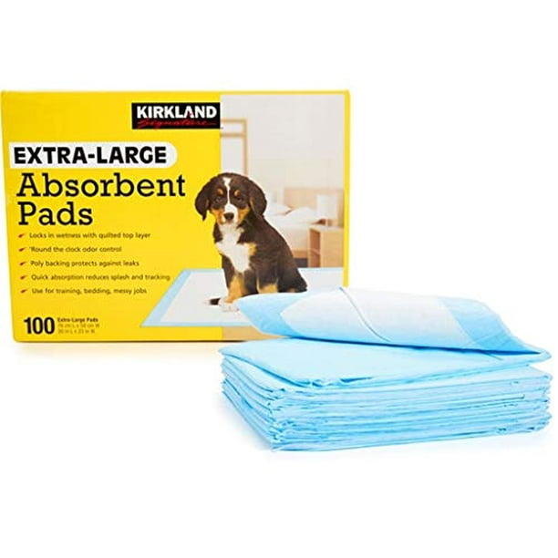 Kirkland Signature ExtraLarge LeakProof/Absorbent Pet Dog Pee Pads