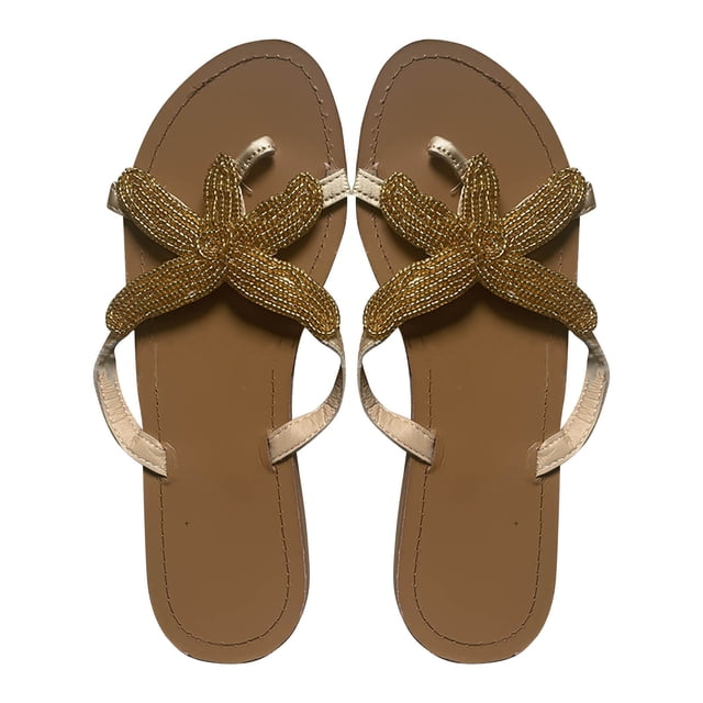 Amzcrzy Zapatos de mujer,Zapatos de mujer,Zapatillas de mujer, Sandalias y pantuflas casuales de verano para mujer, estilo playero vintage Sandalias Mujer Zapatillas De Casa