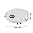 thumbnail image 3 of Oggfader Robot Vacuum Intelligent Remote Control With APP Built in Water Tank Six Cleaning Modes Of Sweeping Suction And Mopping Three In One Sweeping Robot White, 3 of 9