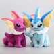 thumbnail image 1 of ZHAOCHENG Peluche Vaporeon sentado y Vaporeon morado brillante de 13 pulgadas, 1 of 1