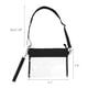 thumbnail image 3 of Bolso transparente de PVC, bolso cruzado impermeable transparente, bolso de hombro para teléfono, 3 of 6