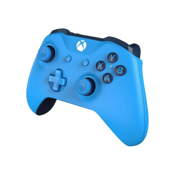 Microsoft Xbox Wireless Controller - Manette de Jeu - Sans Fil - Bluetooth - Bleu Uni - pour PC, Microsoft Xbox un, Microsoft Xbox un S, Microsoft Xbox un X