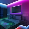 thumbnail image 2 of Gostoto Waterproof 2M/3M/5M 5050RGB LED Strips Light Kit Flexible Strip Lights with 24 Keys IR Remote for Home Camping Bedroom DIY Decoration, 2 of 5