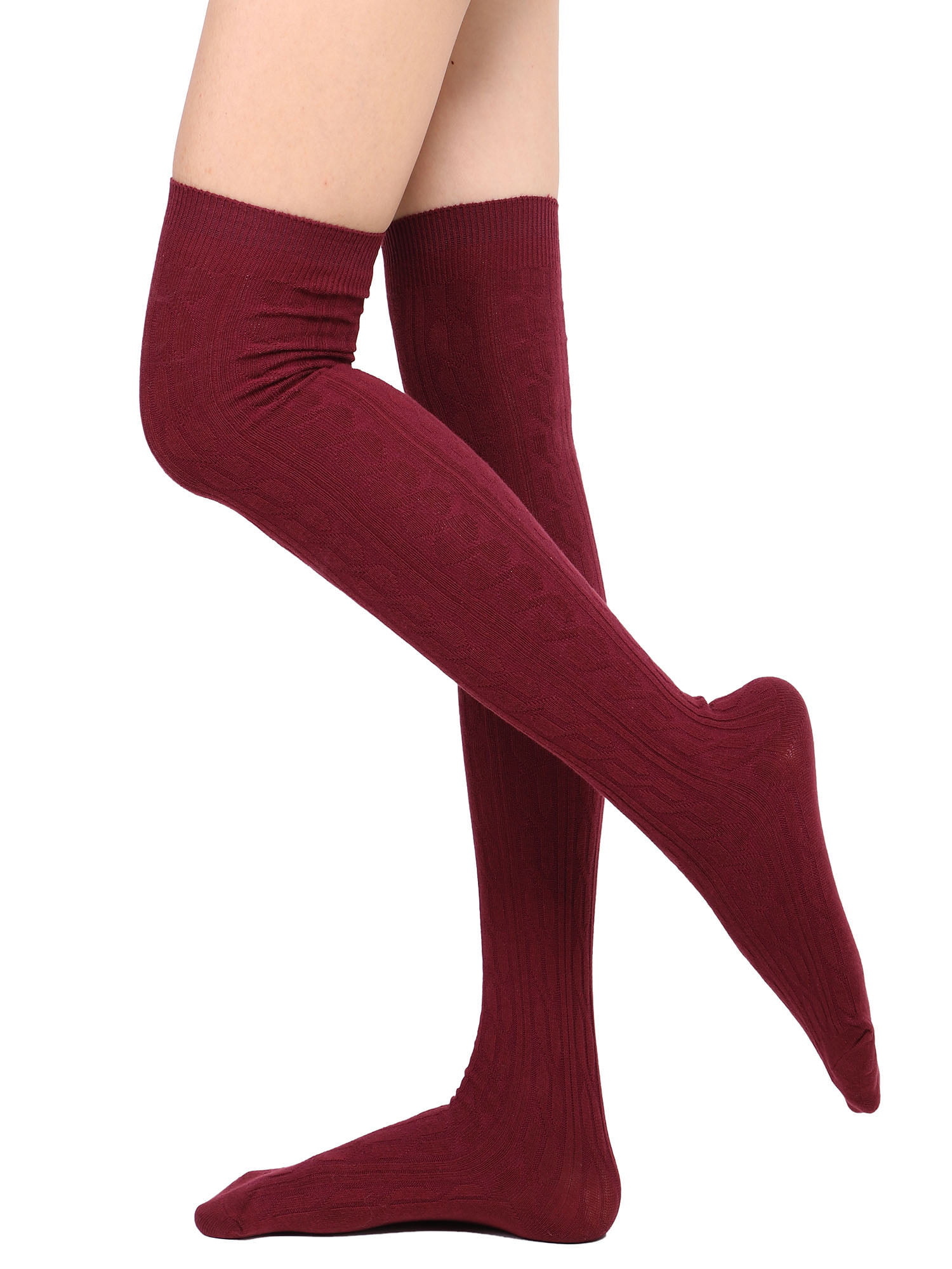 Women Crew Socks Thigh High Knee Abstract Animal Pattern Long Tube Dress Legging Soccer Compression Stocking