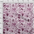 thumbnail image 3 of oneOone Polyester Spandex Light Pink Fabric Floral Watercolor Sewing Craft Projects Fabric Prints By Yard 56 Inch Wide, 3 of 4