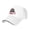 White, variant on Lenoir A-Rhyne University Logo Sandwich Cap Unisex Classic Baseball Capunisex Adjustable Casquette Dad Hat