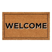 Calloway Mills 112121729 Welcome with Border Doormat 17" x 29"