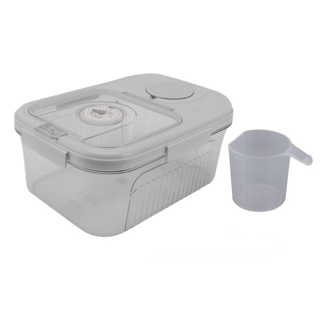 Food Rice Storage Box,Rice Container Kitchen Dry Kitchen Dry Food Rice Storage Bucket Rice Storage Container Enhanced Features