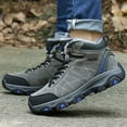 thumbnail image 3 of Womens Mens High Top Hiking Shoes Water Resistant Non Slip Soft Lined Outdoor Trekking Shoes, 3 of 4