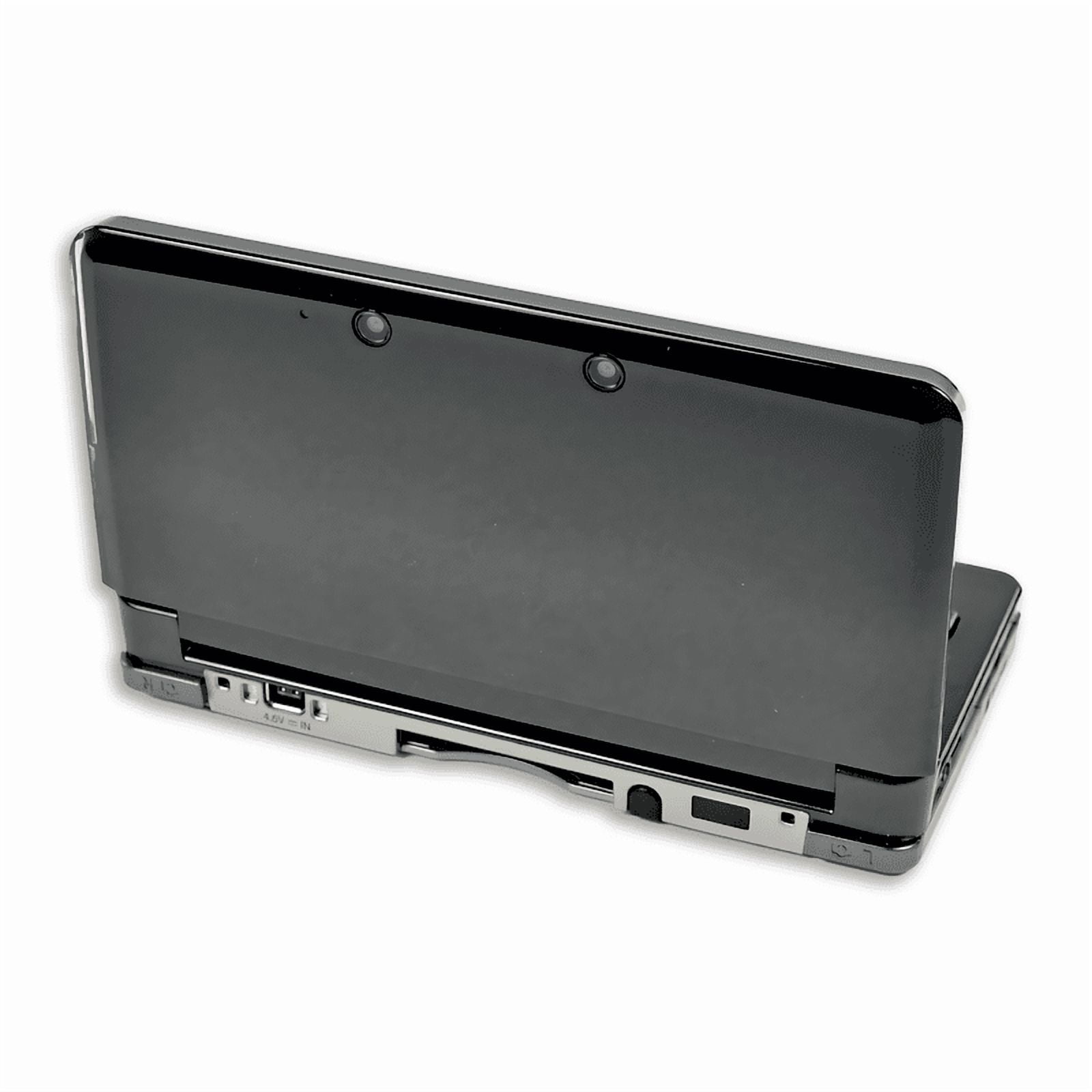 Nintendo 3DS Game Console with RetroFam 32GB SD Card, Cosmo Black
