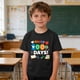 thumbnail image 2 of Tops de Manga Corta Linda con Impresión Gráfica Linda para Niños Niños Y Niñas, Camiseta Casual de la Temporada Escolar, Tela Transpirable Suave, 2 of 9
