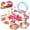 Pink, variant on 144PCS Unicorn Race Track Toy for Kids, Flexible DIY Track Set with 360° Spin Track, Unicorn Car, Bridge & Accessories, Creative STEM Building Gift for Girls Boys Age 3-6 4-8