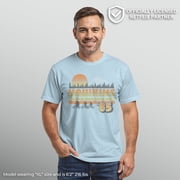 Netflix Mens Stranger Things Retro Hawkins Bikers Graphic T-Shirt