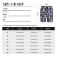 thumbnail image 5 of Rocae Watercolor Marine Animals for Men's Soft Sleep Pajama Shorts, Waistband and Pockets, 5 of 9