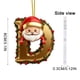 thumbnail image 1 of Decoraciones de Árbol de Navidad 26 Letras Colgante Ornamentos Personalizados para la Decoración Del Hogar, 1 of 1