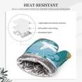 thumbnail image 5 of Disketp Dreaming Travel Oven Mitts And Potholders Bbq Gloves-Oven Mitts And Pot Holders With Recycled Infill Silicone Non-Slip Cooking Gloves For Cooking Baking Grilling, 5 of 9