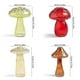 thumbnail image 2 of Delicate Mushroom Glass Bud Vases Coloured Fine Glass Vase Mushroom Flower Vase Mushroom Decor, 2 of 5