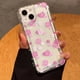 thumbnail image 3 of Funda de airbag antigolpes con diseño de flores para iPhone 16, 15, 14, 7, 8 Plus, X, XR, 13, 12 Pro Max, mini, funda de silicona suave transparente, 3 of 4