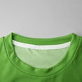 thumbnail image 7 of Cotton T-Shirts for Girls Long Sleeve Casual Solid Color Base Tees Chest Pocket Crew Neck Soft Layer Tshirts (5 Years, Green #A), 7 of 7