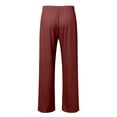 thumbnail image 6 of Mens Pants Casual Mens Slacks Men's Casual Pants Comfortable Solid Color Button Fly Sleep Pants for Home Outdoor Walking Slim Fit Long Trousers, 6 of 6