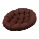 thumbnail image 5 of Silla de hamaca cojín silla de jardín tapete liviano lavable al aire libre cojín de asiento al aire libre color de café, 5 of 8