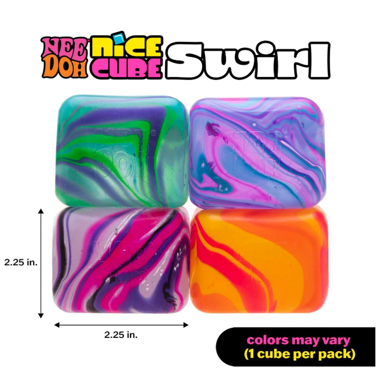 Nee Doh Swirl Nice Cube ,1 RANDOM COLOR - Walmart.com