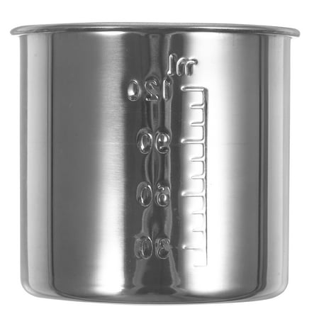 

Dytern rice container Stainless Steel Graduated Measuring Cup Scaled Cup Measuring Container 2.56 X2.56 X2.36