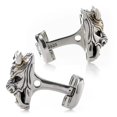 thumbnail image 3 of Samurai Mask Cufflinks, 3 of 5