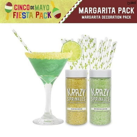 Cinco de Mayo Margarita Pack Fiesta Collection Baking Decorating Gift Set A (3 PC SET)