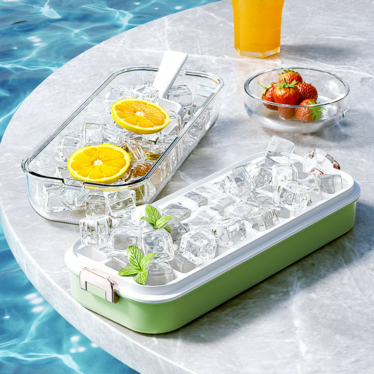 2 In 1 24 Grids Ice Cube Maker And Ice Cream Mold Set Bpa Free Ice